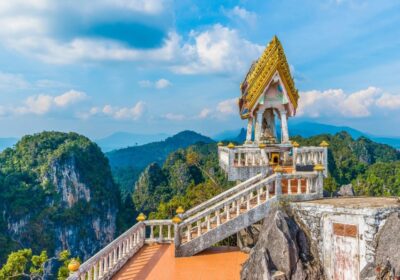 Krabi Tiger Cave Temple and Night Market Shuttle Experience