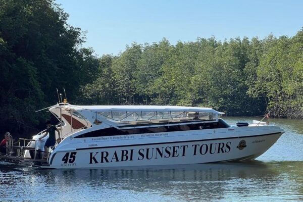 Krabi: Phi Phi & 4 Islands Sunset Speedboat Tour