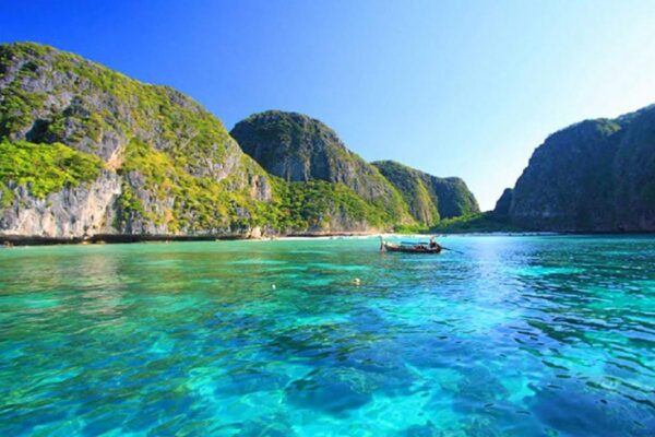 Phi Phi Islands Full-Day Speedboat Adventure from Krabi